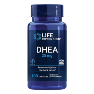 حبوب دهيا Life Extension DHEA تركيز 25