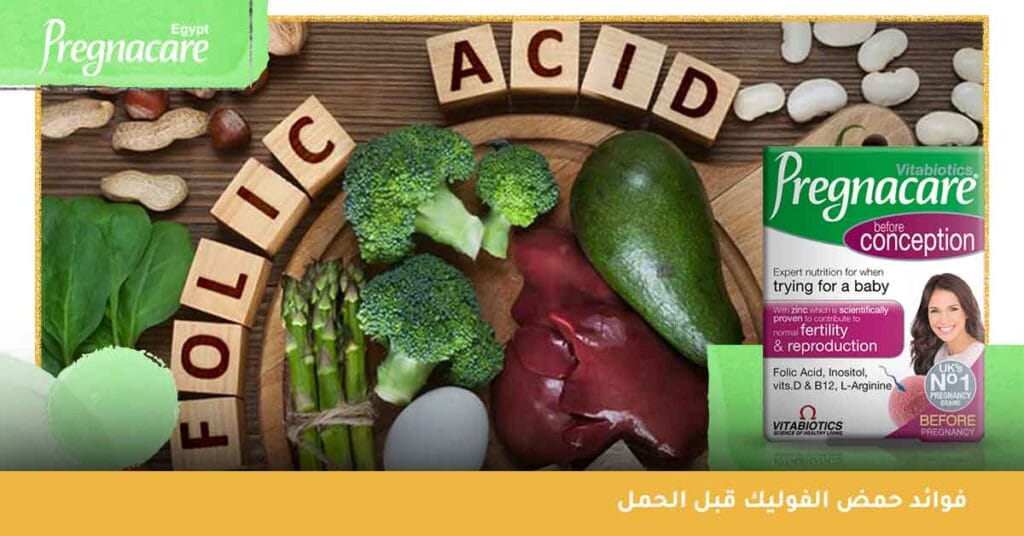 فوائد حمض الفوليك قبل الحمل