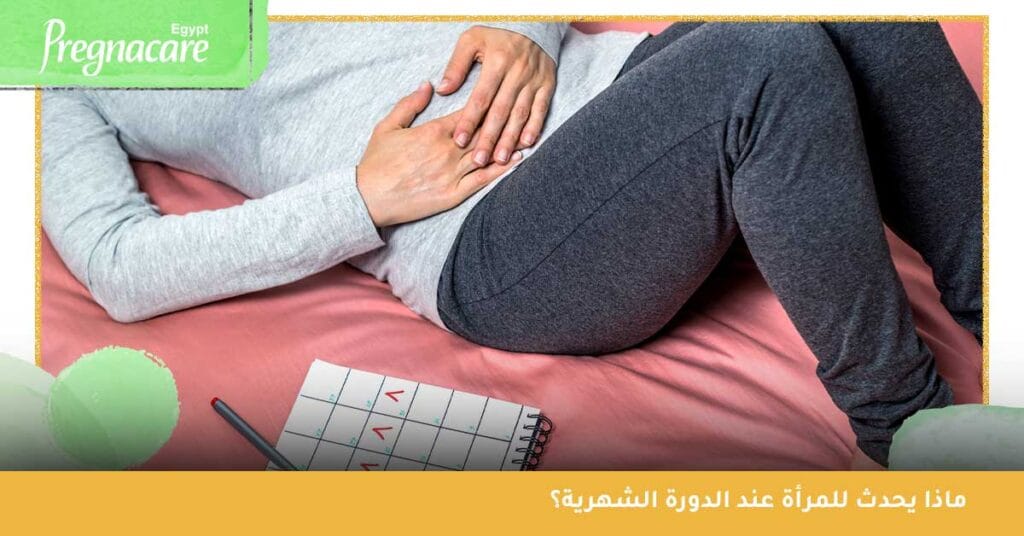 ماذا يحدث للمرأة عند الدورة الشهرية؟