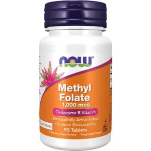 الآن Now Foods Methyl Folate لحماية طفلك من التشوهات الخلقية
